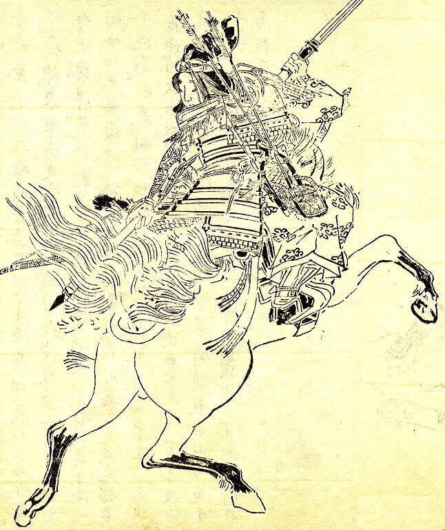 Tomoe Gozen�artist's impression by Kikuchi Y?sai (1781�1878).