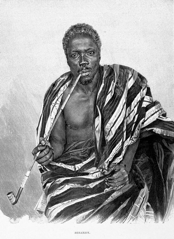 King B�hanzin, c.?1895.